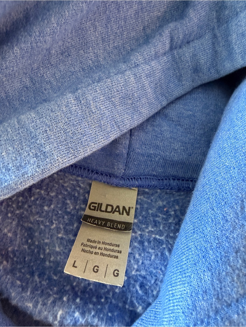 Gildan Blue Orlando Pullover Hoodie - Picture 3 of 3